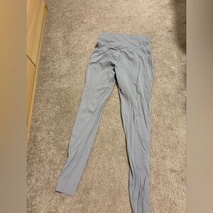 Lululemon Light Gray/Baby Blue Leggings